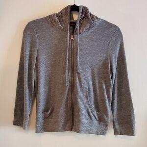 Material Girl Lightweight Cropped Hoddie